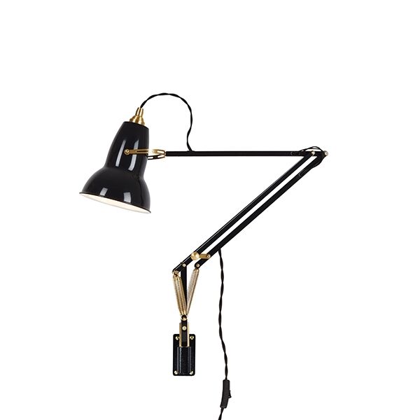 Original 1227 Messing mit Wandhalterung Pechschwarz