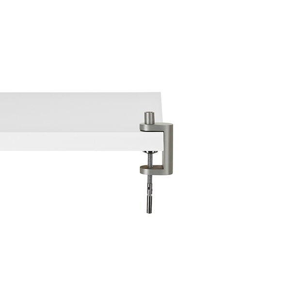 Pince de Serrage pour Lampe à Poser, Argent Lustre