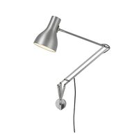 Type 75 Lamp w/wall Mount Silver Lustre