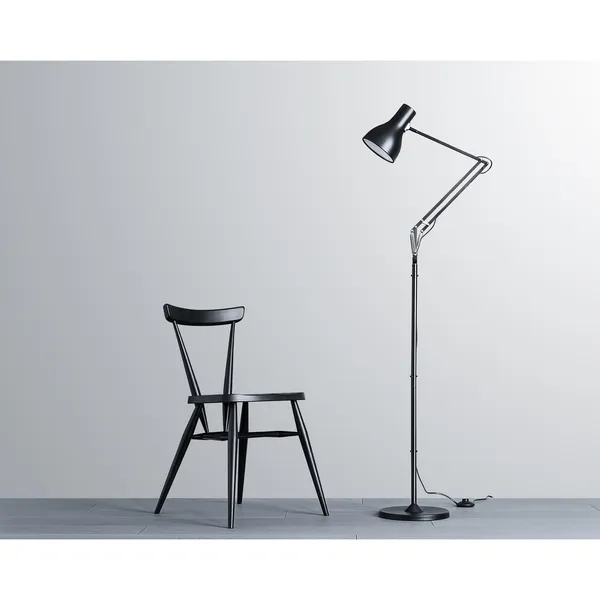 Type 75 Vloerlamp Gitzwart