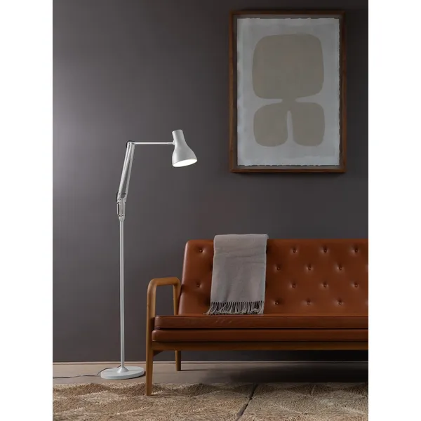 Type 75 Vloerlamp Alpine Wit
