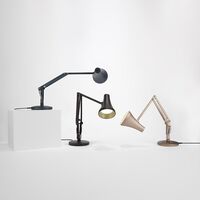 90 Mini Mini Table Lamp Steel Blue/ Gray