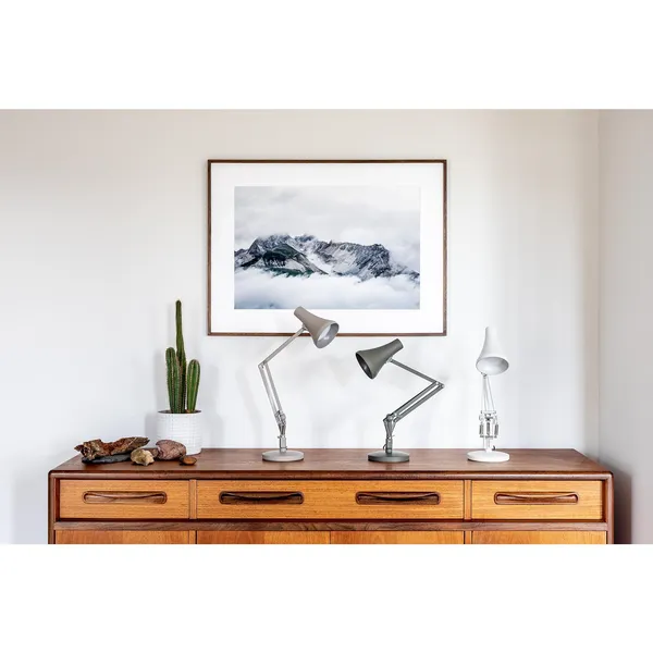 90 Mini Mini Table Lamp Steel Blue/ Gray