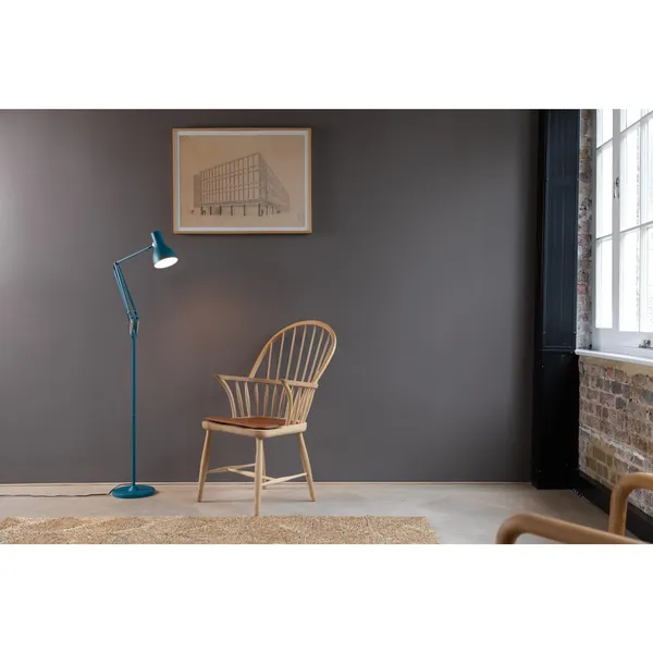 Type 75 Floor Lamp + Margaret Howell Saxon Blue