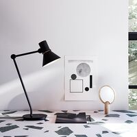 Type 80 Bordlampe Mat Sort
