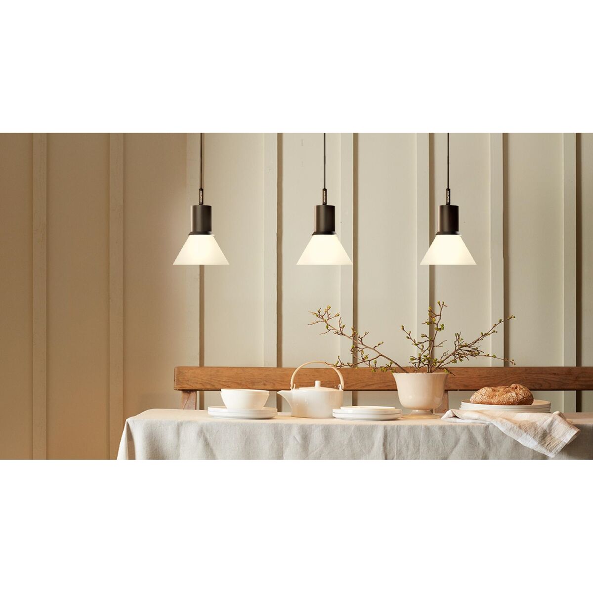 Type 80 Lampa Wisząca Szara