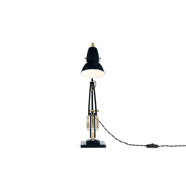 Original 1227 Bordlampe Messing/Ink Blue