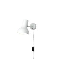 Type 75 Mini Væglampe Med Kabel Apline White