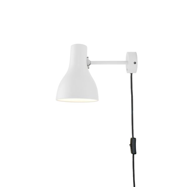 Type 75 Wall Lamp With Cable Apline White