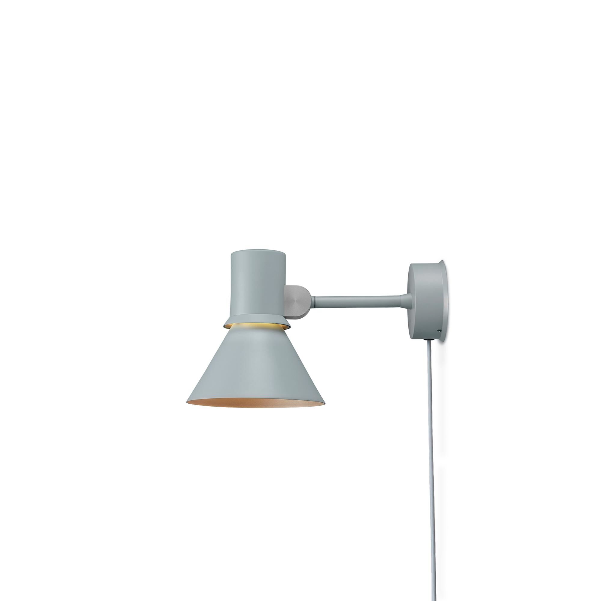 Typ 80 W1 V&auml;gglampa Med Kabel Gr&aring; Dimma