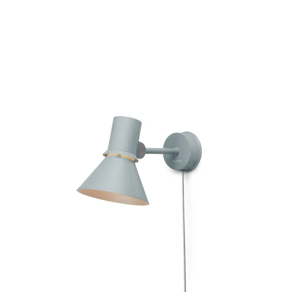 Type 80 W1 Wall Lamp With Cable Gray Mist