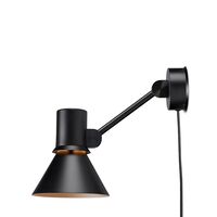 Type 80 W2 Applique con Cavo Nero Opaco