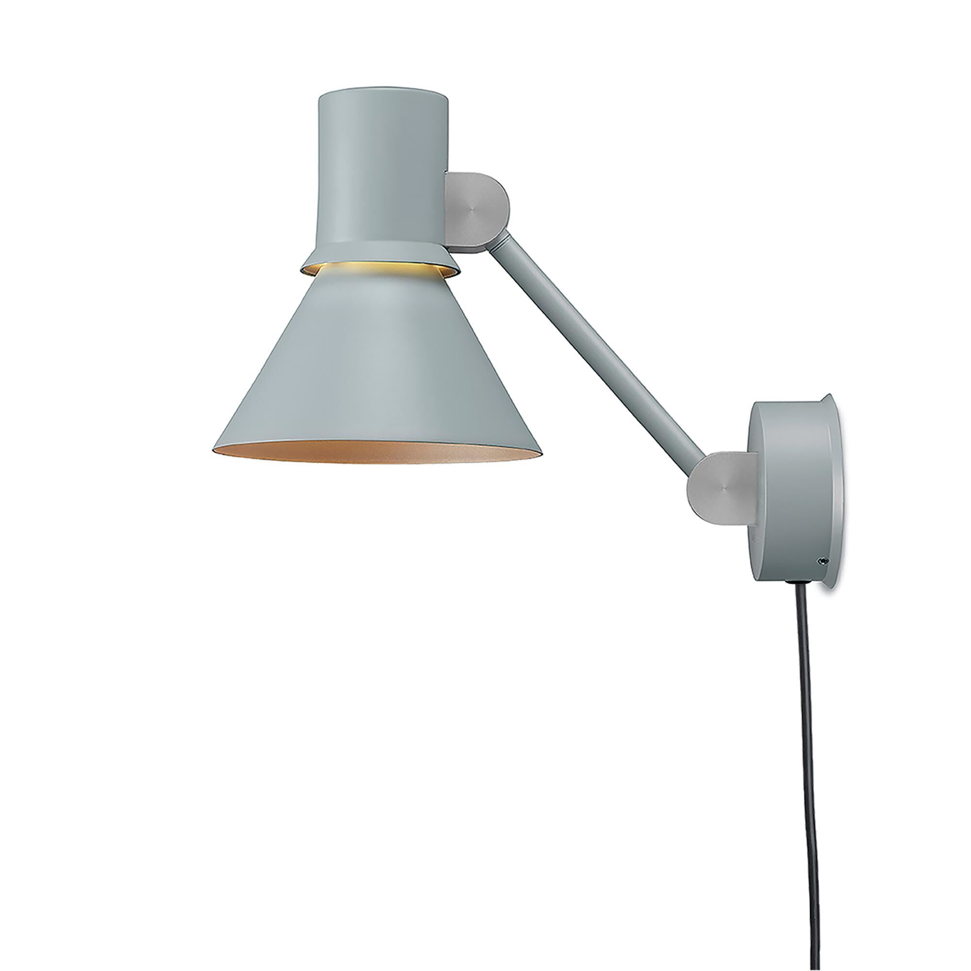 Type 80 W2 Wandlampe mit Leitung Grey Mist