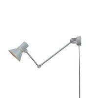 Type 80 W3 Wall Lamp with Cord Gray Mist