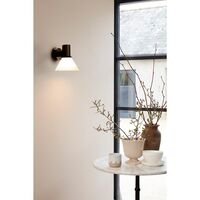 Type 80 W4 Wall Lamp Matt Black/Opal