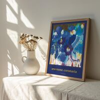 Anemone Coronaria 70x100 Poster