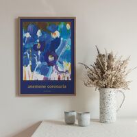 Anemone Coronaria 70x100 Poster