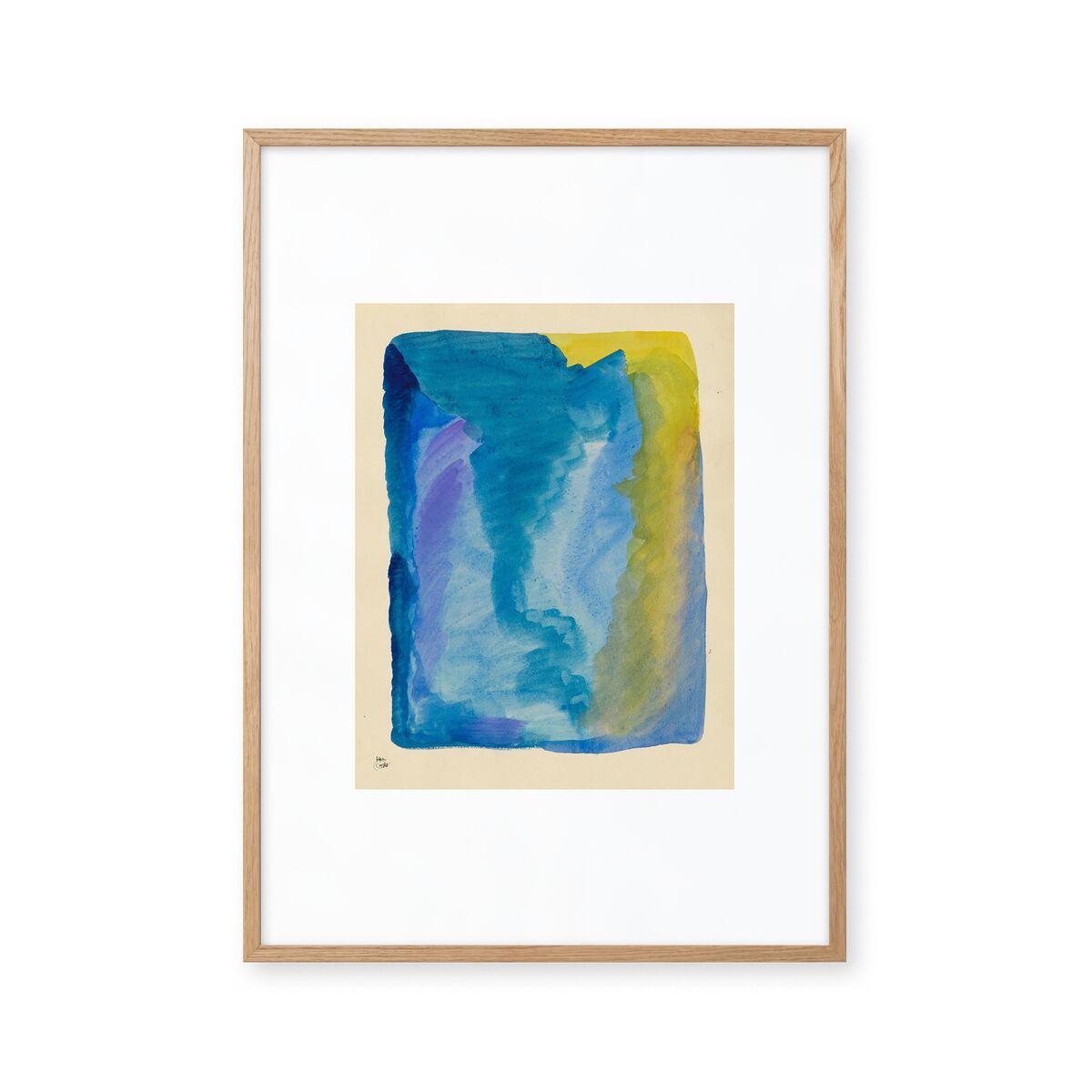 Farbstudien, 10 Blatter IV 70x100 Poster