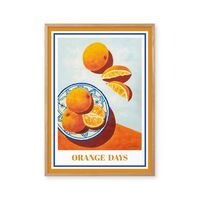 Orange Days 70x100 Poster