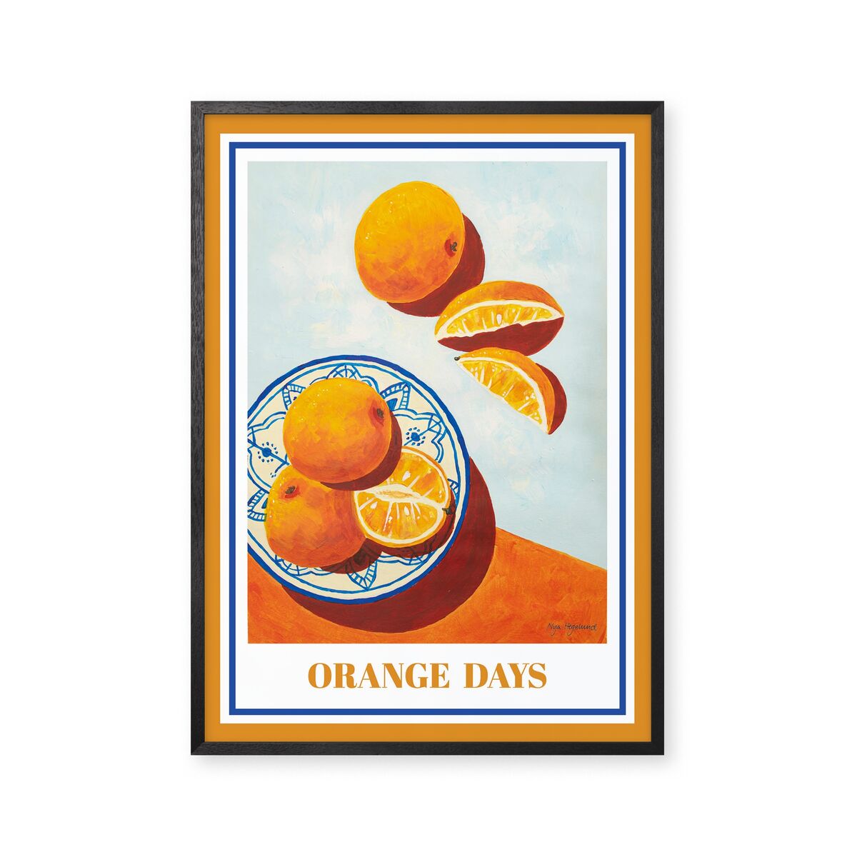 Orange Days 70x100 Poster