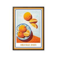 Orange Days 70x100 Poster