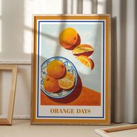 Orange Days 70x100 Poster