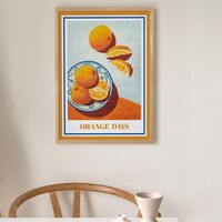 Orange Days 70x100 Poster