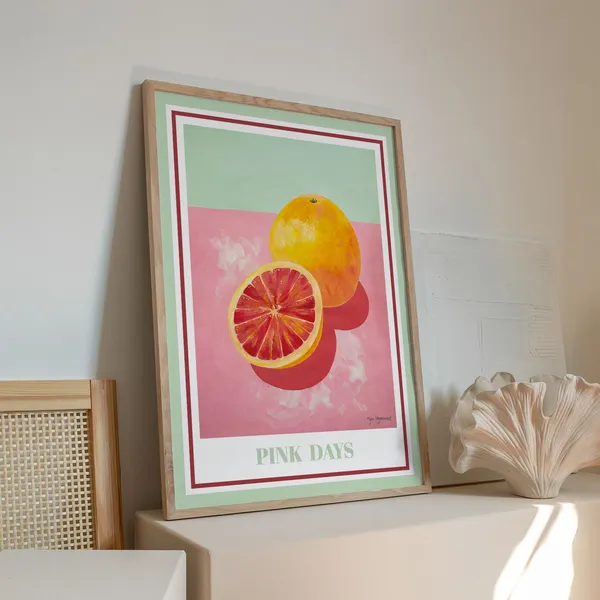 Pink Days 70x100 Poster