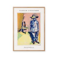 Pierrot and Colombine 70x100 Poster