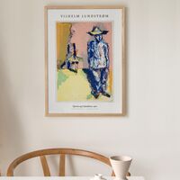 Pierrot and Colombine 70x100 Poster
