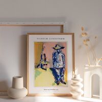 Pierrot and Colombine 70x100 Poster