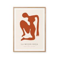 Red Woman 70x100 Poster