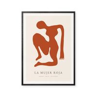Red Woman 70x100 Poster