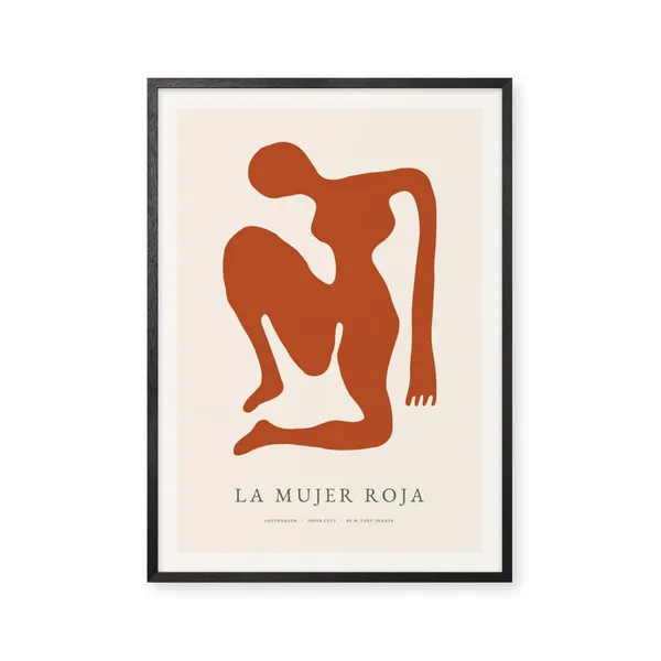 Red Woman 70x100 Poster