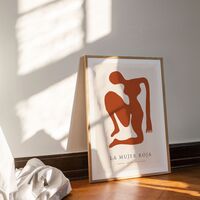 Red Woman 70x100 Poster