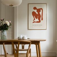 Red Woman 70x100 Poster