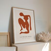 Red Woman 70x100 Poster