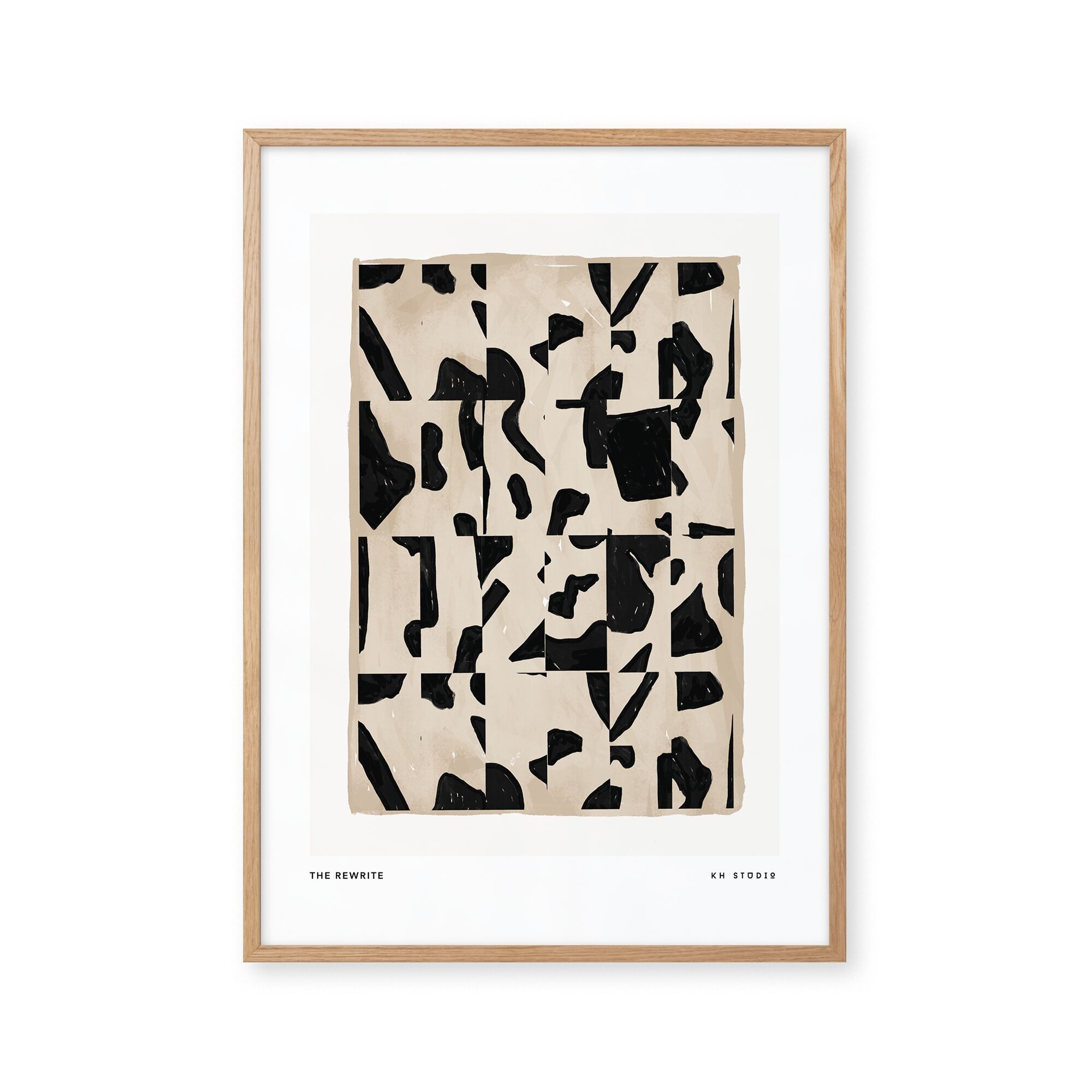 The Rewrite Series I Mørk 50x70 Plakat