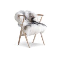 Sibast Lambskin White/ Black