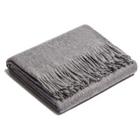 Plaid Alpaca Light Gray
