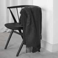 Sibast Mobili Plaid Alpaca Grigio Scuro
