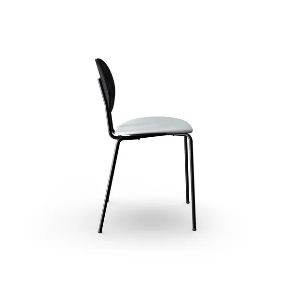 Piet Hein Dining Chair Black In Black Oak and Remix 123