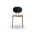 Black Oak and Cognac Leather