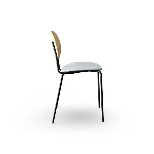 Piet Hein Spisebordsstol Sort I Egetræ og Remix 123