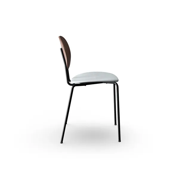 Piet Hein Dining Chair Black In Walnut and Remix 123