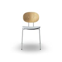 Piet Hein Dining Chair Chrome Oak and Remix 123