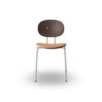 Walnut and Cognac Leather