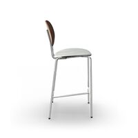 Piet Hein Bar Stool Chrome Walnut and Remix 123