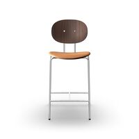 Walnut and Cognac Leather