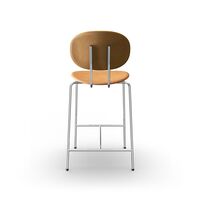 Piet Hein Barstool Chrome Cognac Leather
